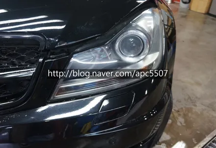 벤츠 c63g  스모그 라이트필름 / 용산구 문배동