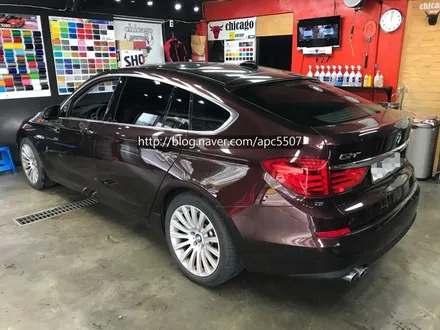 패밀리카에 대장급 bmw5gt 자동차랩핑 시공기 / 용산구 문배동