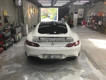 벤츠 amg gts 자동차 랩핑중[#용산구랩핑][#용산구래핑][#이촌동랩핑][#이촌동래핑][#마포구랩핑][#마포구래핑] / 용산구 문배동