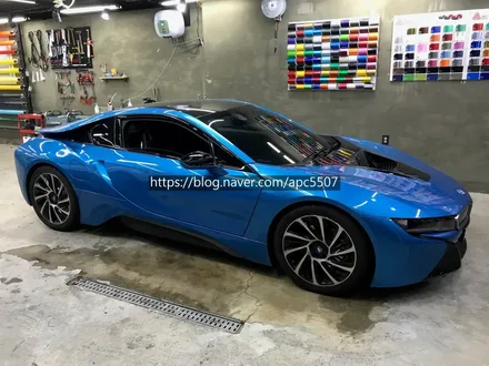 i8 화이트 펄 자동차래핑 하세요 / 용산구 문배동