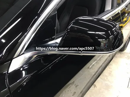 자동차래핑 작은포인트로 고급스럽게 \'테슬라\' 시공 / 용산구 문배동