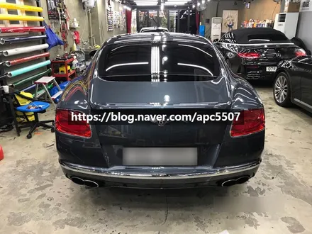 실내랩핑 벤틀리 GT 차량을 퓨어하게 시공하자 / 용산구 문배동