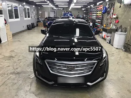 자동차랩핑 이렇게 좋은 효과가? 캐딜락 ct6 차량 시공후기 / 용산구 문배동