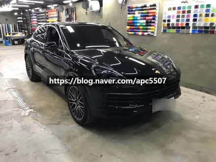 자동차PPF 차량을 더욱 안전하게 보호해주는 이유는? 카이엔 쿠페 시공기 / 용산구 문배동