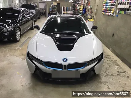 bmw전체랩핑  이미지 바뀐 i8 / 용산구 문배동