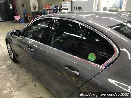 BMW 5시리즈 크롬 죽이기 / 용산구 문배동