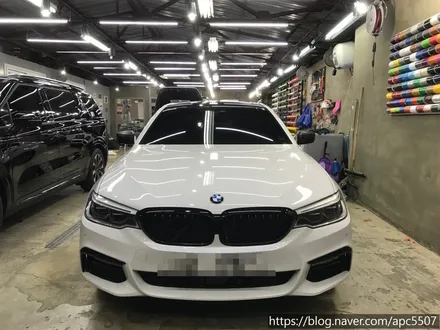 BMW 신형 5시리즈 G바디   크롬죽이기 / 용산구 문배동