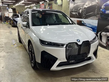 BMW 전기차 ix 전체랩핑으로 드레스업& 시공 비용 / 용산구 문배동