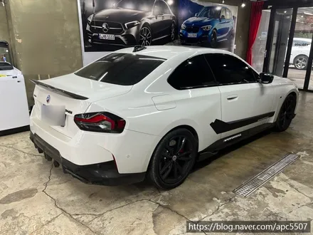 bmw 240i 사틴그레이 랩핑 / 용산구 문배동