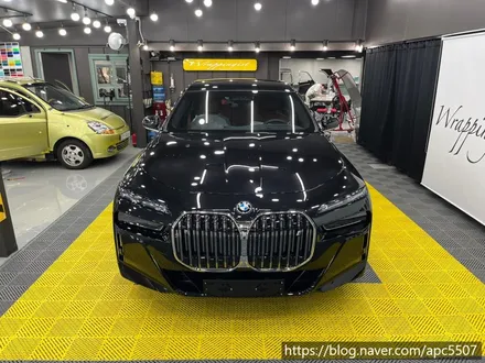 용산구 랩핑 bmw i7시리즈 크롬 딜리트 by 카바레 / 용산구 문배동