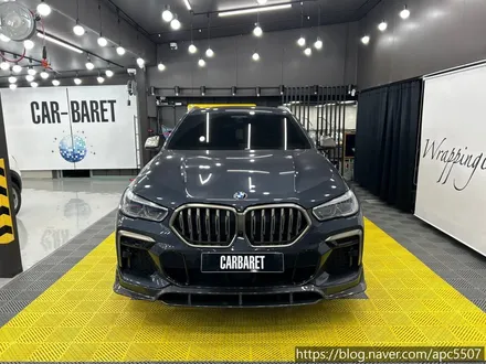 용산구 랩핑, 마포구 랩핑 BMW X6 반무광 사틴블랙으로 전체랩핑 !! / 용산구 문배동