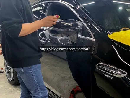 벤츠 amg GT 4도어 : PPF 보호필름 시공기 / 용산구 문배동