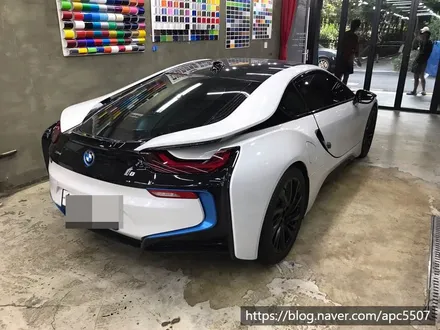 bmw전체랩핑  이미지 바뀐 i8 / 용산구 문배동