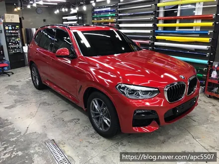 BMW랩핑 X4에 스포티한 레드를 더하다 / 용산구 문배동