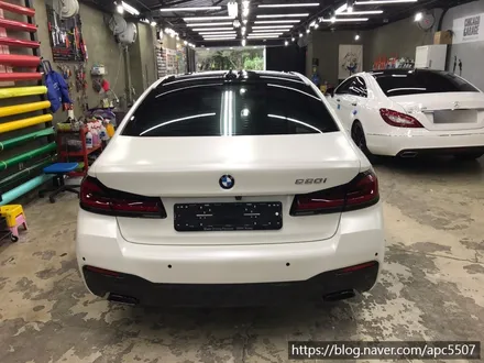 풀체인지 BMW 520i 신차 전체 래핑 / 용산구 문배동