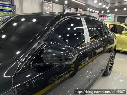용산구 랩핑 bmw i7시리즈 크롬 딜리트 by 카바레 / 용산구 문배동