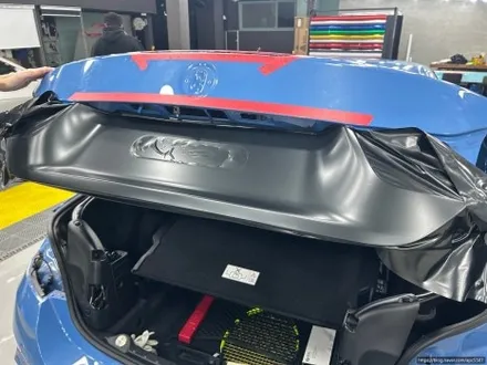 용산구 랩핑, 마포구랩핑 BMW M4 컨버터블 메탈릭 블랙 락그레이 필름으로 전체랩핑 시공 가보자고 -! / 용산구 문배동
