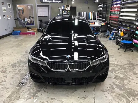 자동차랩핑 무난하지만 강력한 컬러로! bmw 차량 후기 / 용산구 문배동