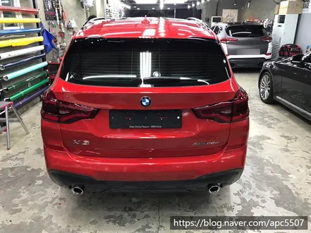 BMW랩핑 X4에 스포티한 레드를 더하다 / 용산구 문배동