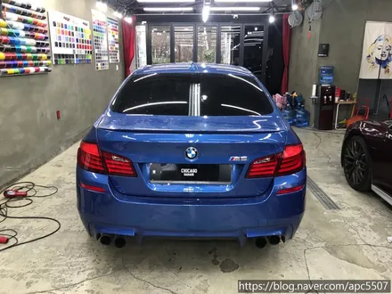 대세는 사틴 그레이 메탈릭/ BMW M5 래핑 / 용산구 문배동
