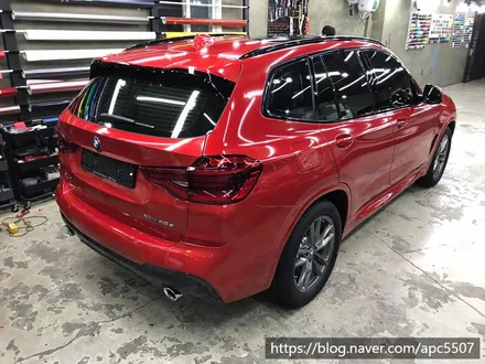 BMW랩핑 X4에 스포티한 레드를 더하다 / 용산구 문배동