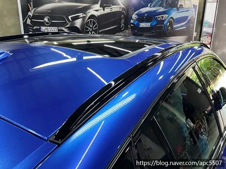 BMW X6 전체 크롬 딜리트 시공과정과 시공 비용 / 용산구 문배동