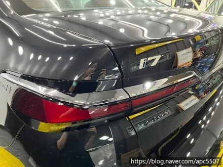 용산구 랩핑 bmw i7시리즈 크롬 딜리트 by 카바레 / 용산구 문배동