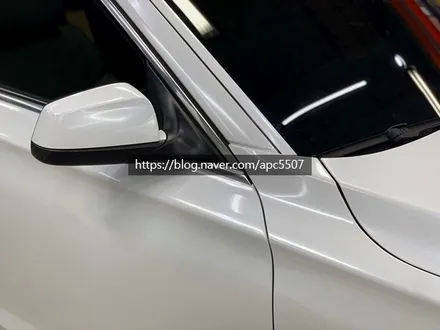 고급스러운 다이아몬드 화이트 랩핑 시공기 \'BMW 7시리즈\' / 용산구 문배동