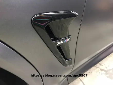 자동차전체랩핑 사틴그레이로 대변신 / 용산구 문배동