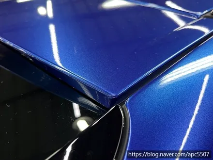 BMW X6 포티마오 블루 전체랩핑&시공 비용 / 용산구 문배동