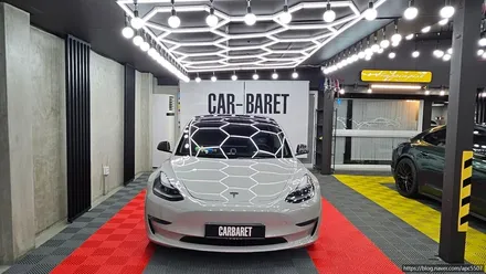 서울랩핑 전문가의 차량 전체 랩핑! 테슬라 모델3 포르쉐 크레용 완벽 변신 차 랩핑 후기 / 용산구 문배동