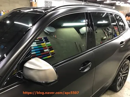 bmw랩핑 사틴블랙으로 시크하게 / 용산구 문배동