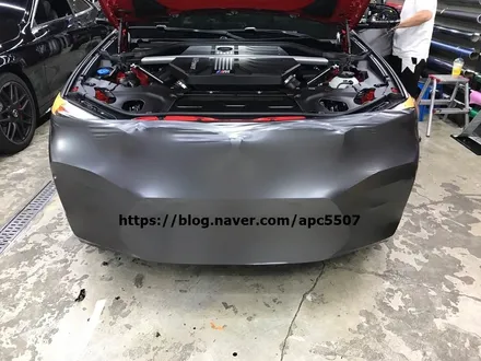 자동차전체랩핑 사틴그레이로 대변신 / 용산구 문배동