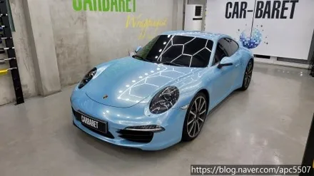 고광택 프로즌 블루 911 카레라s / 용산구 문배동