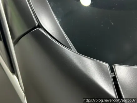용산구 랩핑, 마포구 랩핑 BMW X6 반무광 사틴블랙으로 전체랩핑 !! / 용산구 문배동
