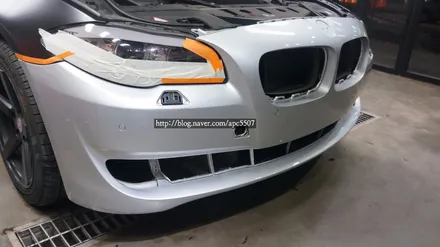 자동차랩핑/부분랩핑/차량 랩핑 보험처리/랩핑차량 보험처리/bmw520랩핑 / 용산구 문배동