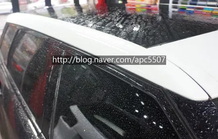 레인지로버 이보크 필러라인 부분랩핑 시공 / 용산구 문배동