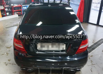 벤츠 c63g  스모그 라이트필름 / 용산구 문배동