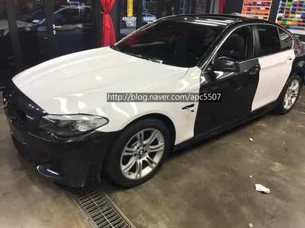 내 차를 사랑하자! 차량래핑 bmw528i / 용산구 문배동