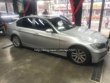 bmw 3시리즈 차량랩핑 / 용산구 문배동