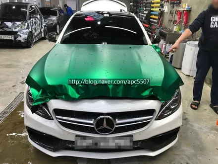 c클 amg 무광 크롬 그린 / 용산구 문배동