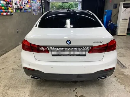 BMW의 상징 돼지코부터 부분 랩핑까지! BMW530I 자동차 래핑 / 용산구 문배동