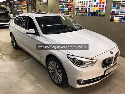 남들과 다른 그레이 컬러! \'BMW 5GT\' 서울 차량 랩핑 / 용산구 문배동