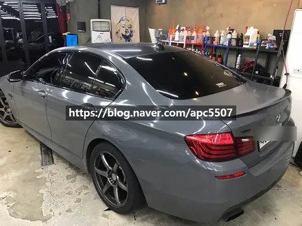 랩핑제거 후 사틴다크그레이로 다시 랩핑하다 / 용산구 문배동