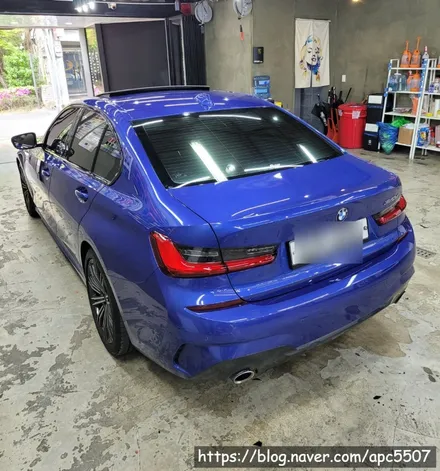 bmw 3시리즈 사틴블랙 / 용산구 문배동
