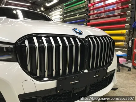 BMW 7시리즈 세단 745e 하이브리드 크롬 죽이기 시공 / 용산구 문배동