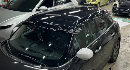 bmw 미니 루프스킨 시공 / 용산구 문배동