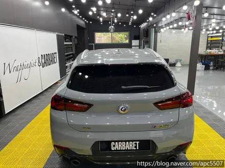 BMW X2 퀵 실버로 랩핑하기 -! / 용산구 문배동