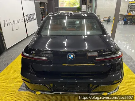 용산구 랩핑 bmw i7시리즈 크롬 딜리트 by 카바레 / 용산구 문배동
