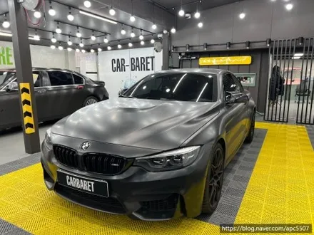 용산구 랩핑, 마포구랩핑 BMW M4 컨버터블 메탈릭 블랙 락그레이 필름으로 전체랩핑 시공 가보자고 -! / 용산구 문배동